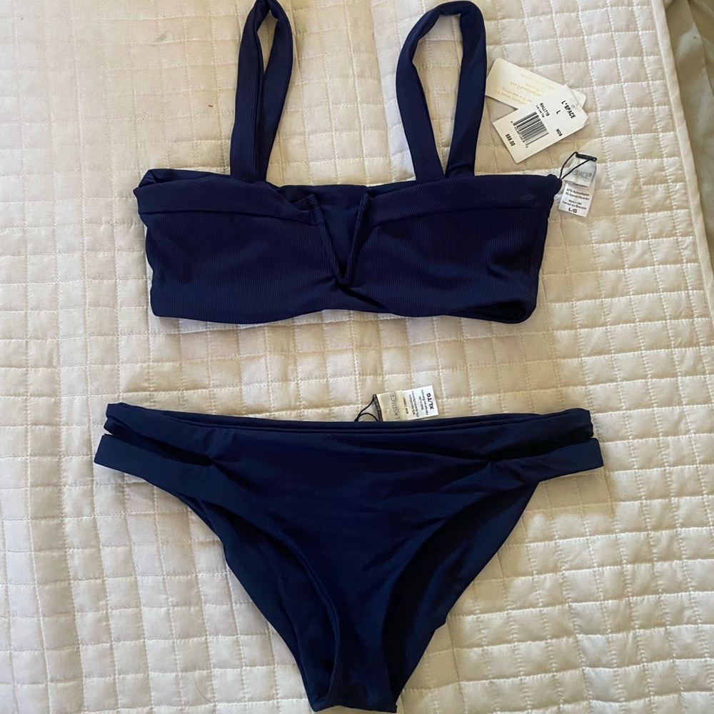 L space Lee Lee top and bottoms set